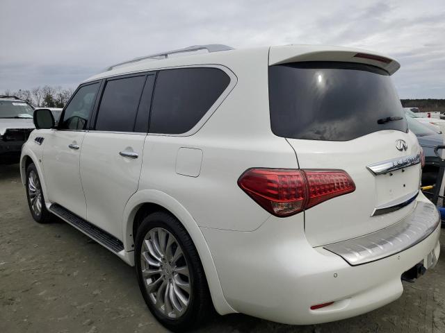 INFINITI QX80 BASE 2017 white  gas JN8AZ2NF6H9641927 photo #3