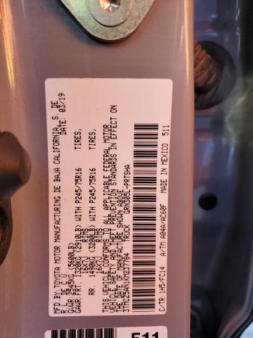 2019 TOYOTA TACOMA DOU - 3TMCZ5AN1KM237784