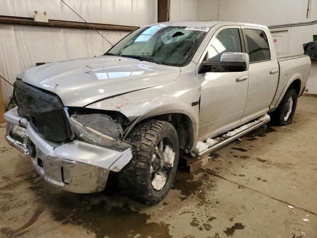 RAM 1500 LARAM 2017 silver crew pic diesel 1C6RR7NM2HS873435 photo #1