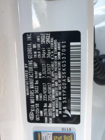2019 KIA SORENTO LX - 5XYPGDA56KG537061