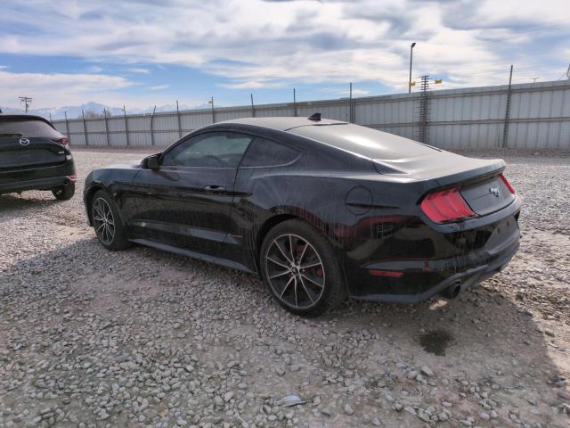 FORD MUSTANG 2021 black  gas 1FA6P8TH6M5107882 photo #3