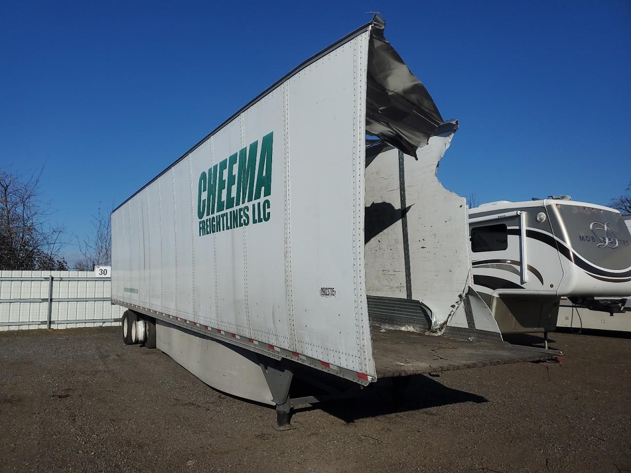  Salvage Hyundai Dry Van