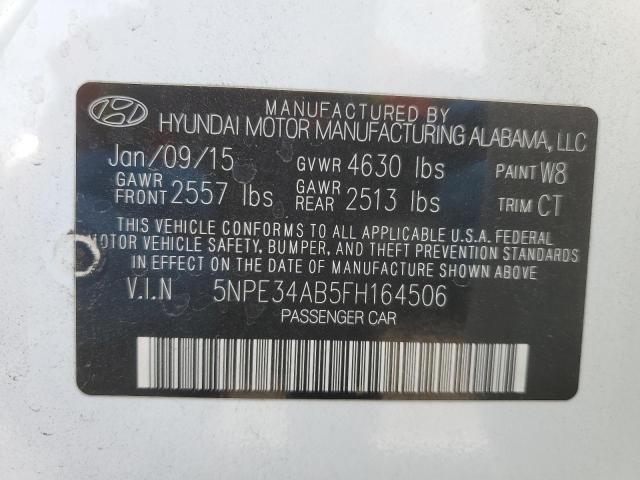 2015 HYUNDAI SONATA SPORT 5NPE34AB5FH164506