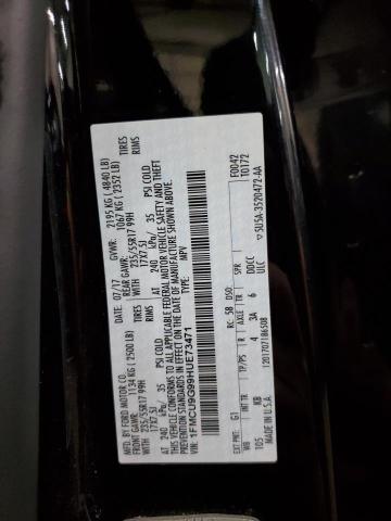 2017 FORD ESCAPE SE - 1FMCU9G99HUE73471