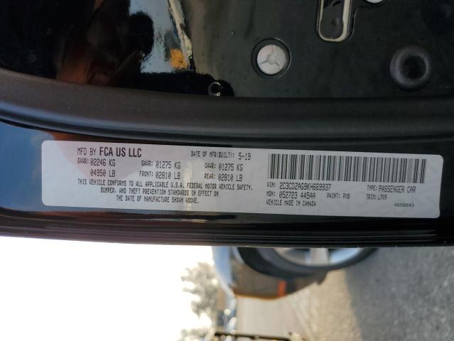 2019 DODGE CHALLENGER 2C3CDZAG9KH669937