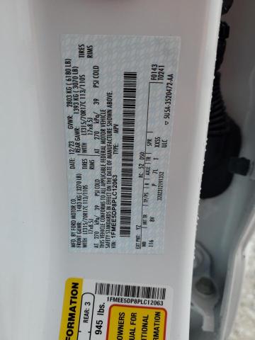 2023 FORD BRONCO BAS - 1FMEE5DP8PLC12063