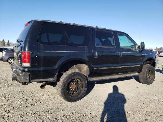 FORD EXCURSION 2000 black 4dr spor gas 1FMNU41L8YEC18840 photo #4