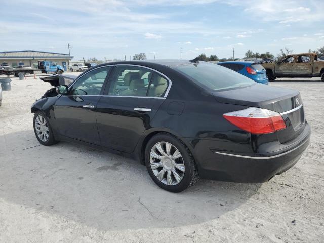 HYUNDAI GENESIS 3. 2010 black  gas KMHGC4DE2AU105762 photo #3