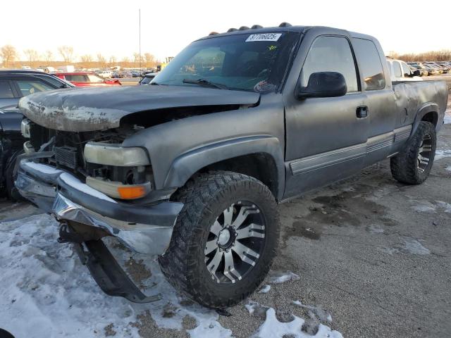 CHEVROLET SILVERADO 2000 charcoal  gas 1GCGK29U8YZ106164 photo #1