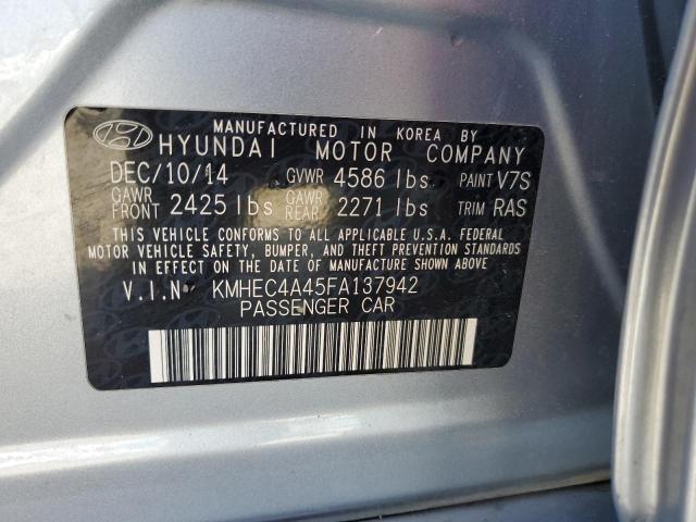 2015 HYUNDAI SONATA HYB - KMHEC4A45FA137942