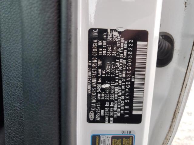 2016 KIA SORENTO LX - 5XYPGDA30GG058222