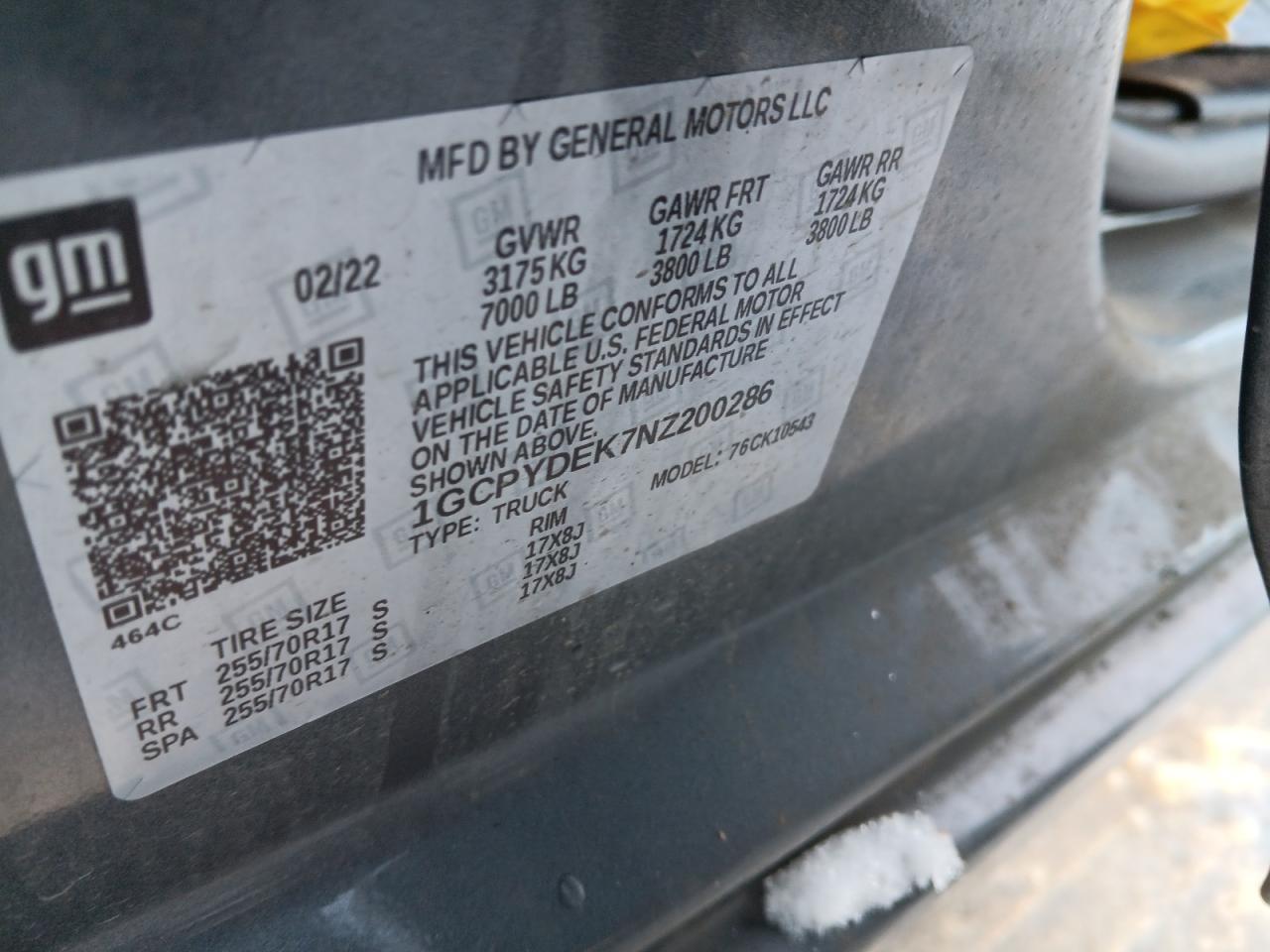 CHEVROLET SILVERADO K1500 LT