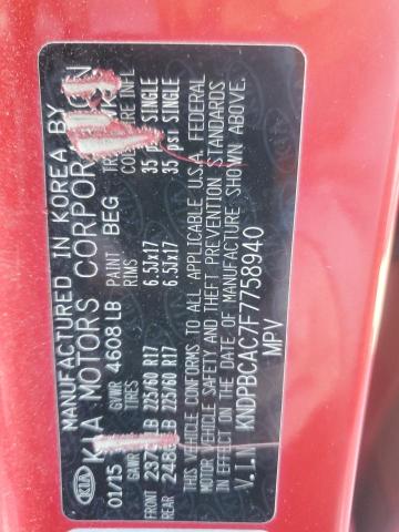 2015 KIA SPORTAGE L - KNDPBCAC7F7758940