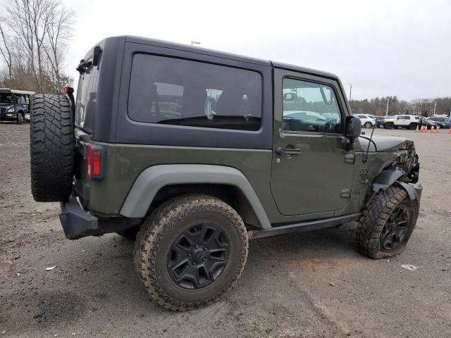 JEEP WRANGLER S 2015 green 2dr spor flexible fuel 1C4AJWAG2FL709343 photo #4