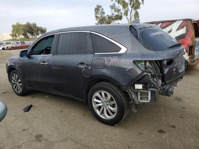 ACURA MDX TECHNO 2014 charcoal  gas 5FRYD4H40EB014994 photo #3