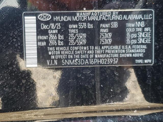 2023 HYUNDAI SANTA FE S 5NMS3DA16PH023937