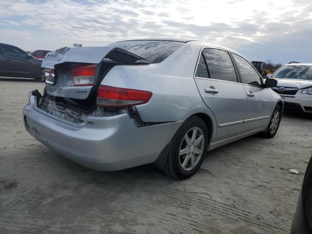 HONDA ACCORD EX 2003 silver sedan 4d gas 1HGCM66563A035648 photo #4