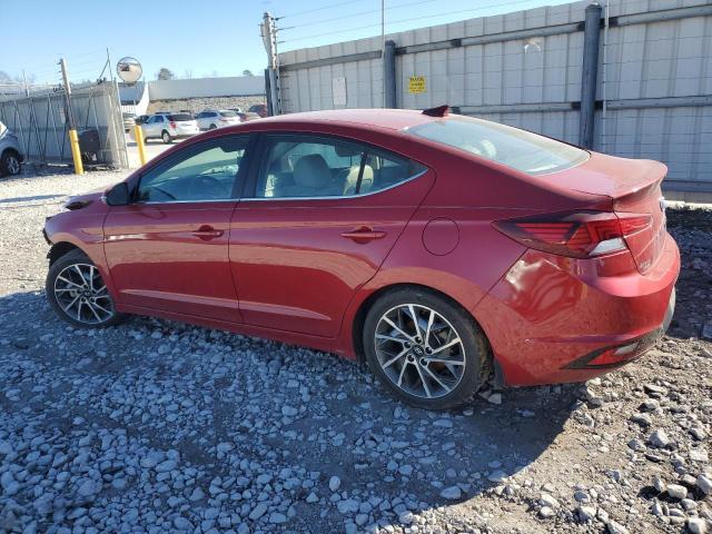 HYUNDAI ELANTRA SE 2020 red  gas KMHD84LF6LU915154 photo #3