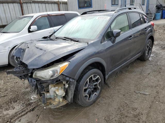 SUBARU CROSSTREK 2017 gray  gas JF2GPAKC7HH232827 photo #1