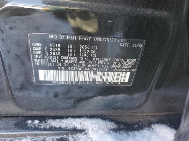 2016 SUBARU LEGACY 2.5 - 4S3BNBF64G3033478