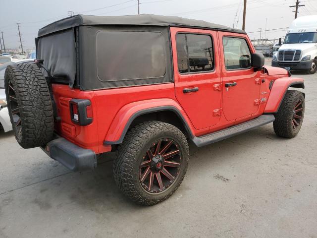 JEEP WRANGLER U 2018 orange  gas 1C4HJXEN3JW326970 photo #4