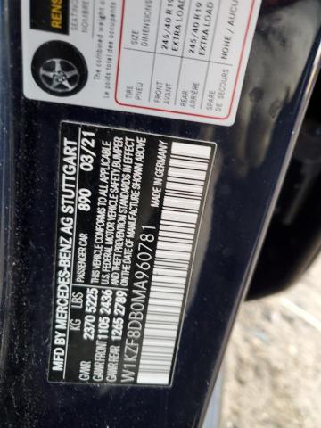2021 MERCEDES-BENZ E 350 - W1KZF8DB0MA960781