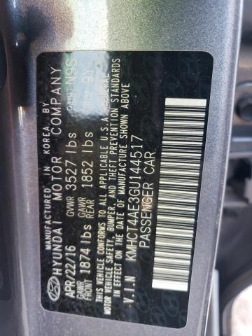 2016 HYUNDAI ACCENT SE - KMHCT4AE3GU144517
