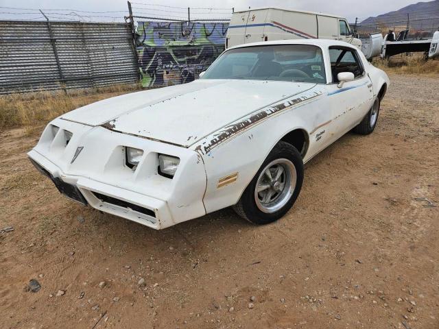 PONTIAC FIREBIRD E 1981 white coupe gas 1G2AT87A8BL110096 photo #3