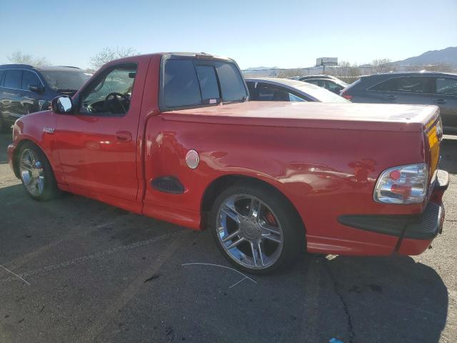 FORD F150 SVT L 2001 red  gas 2FTZF07361CA45248 photo #3