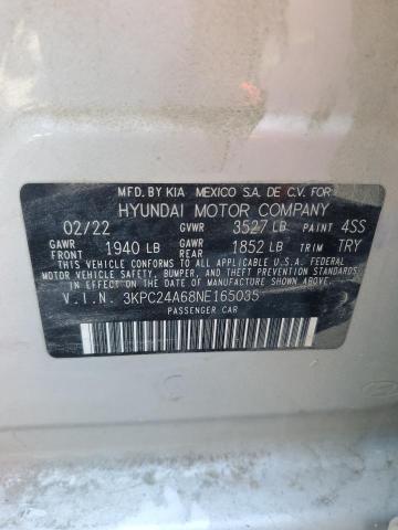 2022 HYUNDAI ACCENT SE - 3KPC24A68NE165035