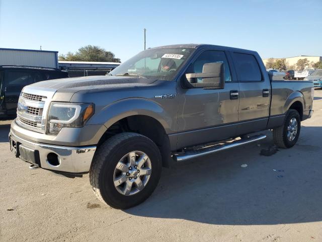 FORD F150 SUPER 2013 gray  flexible fuel 1FTFW1EF0DFB77307 photo #1