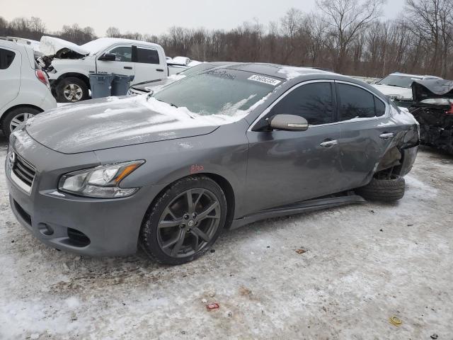 NISSAN MAXIMA S 2014 gray  gas 1N4AA5AP0EC448793 photo #1