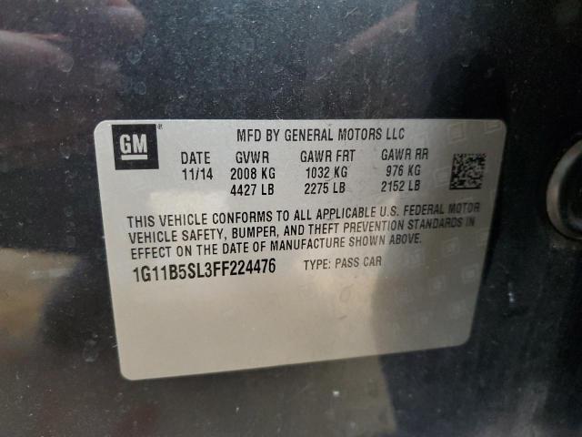 2015 CHEVROLET MALIBU LS - 1G11B5SL3FF224476