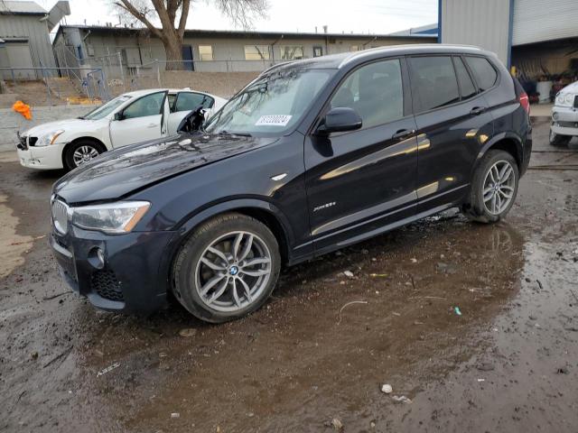 BMW X3 XDRIVE2 2016 black  diesel 5UXWY3C51G0F84190 photo #1