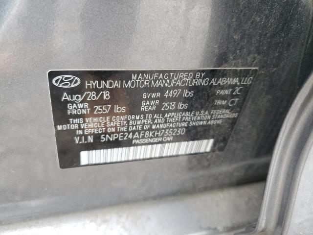 2019 HYUNDAI SONATA SE - 5NPE24AF8KH735230