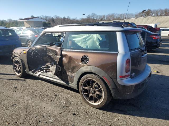 MINI COOPER CLU 2009 brown station gas WMWML33589TP98516 photo #3