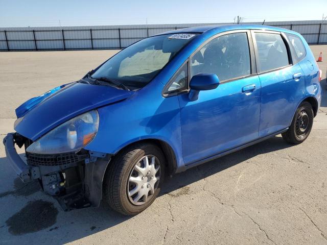 HONDA FIT 2008 blue hatchbac gas JHMGD38428S059917 photo #1