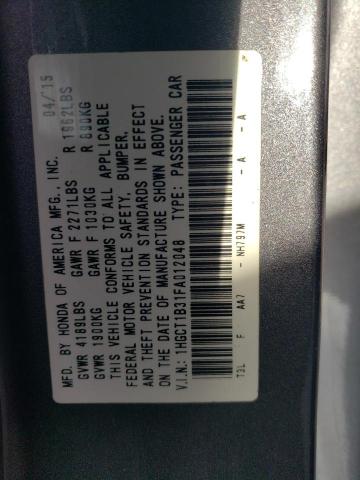 2015 HONDA ACCORD LX- - 1HGCT1B31FA012048