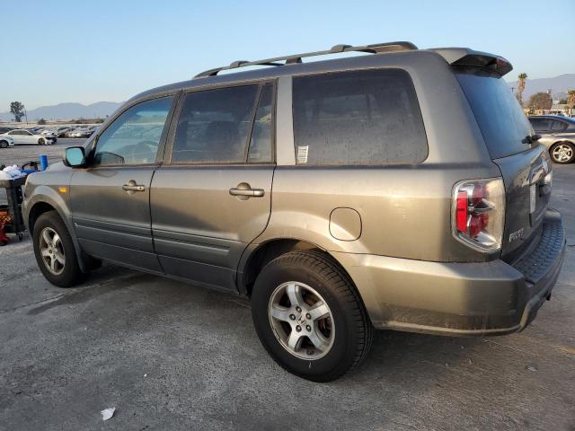 HONDA PILOT 2007 gray  gas 5FNYF18767B019026 photo #3