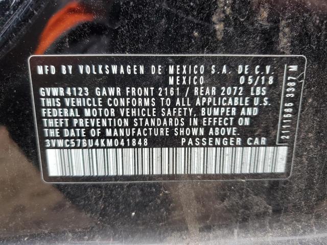 2019 VOLKSWAGEN JETTA S - 3VWC57BU4KM041848