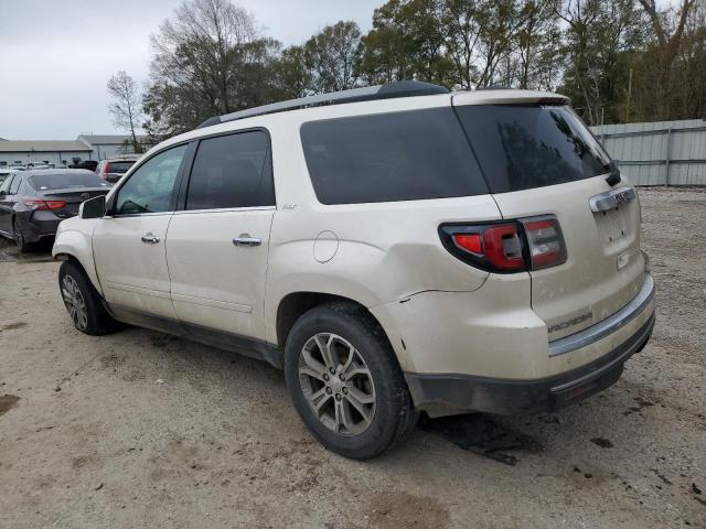 GMC ACADIA SLT 2014 white  gas 1GKKRRKD5EJ301596 photo #3
