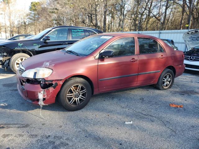 TOYOTA COROLLA CE 2007 burgundy  gas JTDBR32E670130500 photo #1