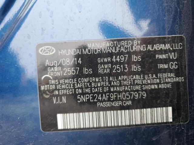 2015 HYUNDAI SONATA SE - 5NPE24AF9FH057979