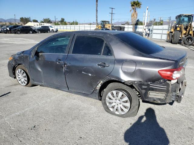 TOYOTA COROLLA BA 2013 gray sedan 4d gas 5YFBU4EE3DP135090 photo #3