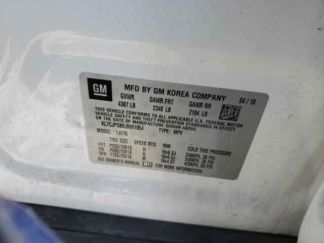 2018 CHEVROLET TRAX 1LT - KL7CJPSB6JB691054