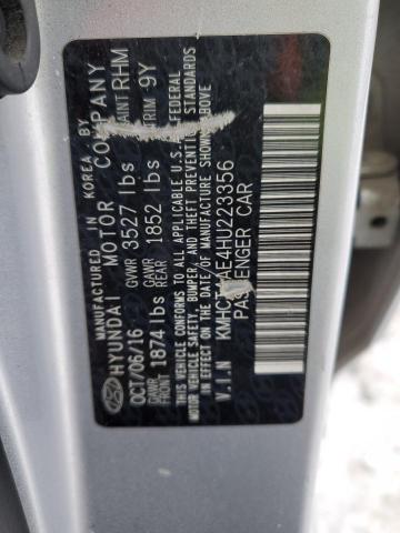 2017 HYUNDAI ACCENT SE KMHCT4AE4HU223356