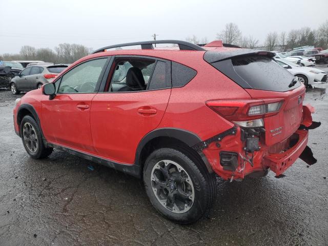 SUBARU CROSSTREK 2021 red  gas JF2GTAEC4M8323748 photo #3