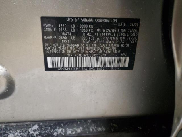 2020 SUBARU OUTBACK LI - 4S4BTANC6L3230973
