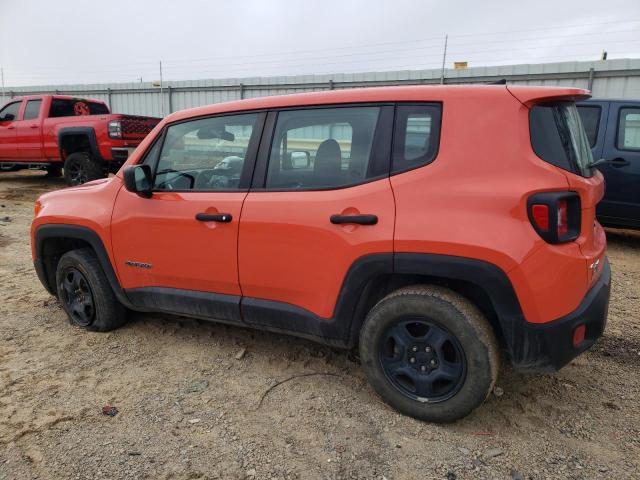 Vin: zaccjbab9jpj46475, lot: 41775175, jeep renegade sport 20182