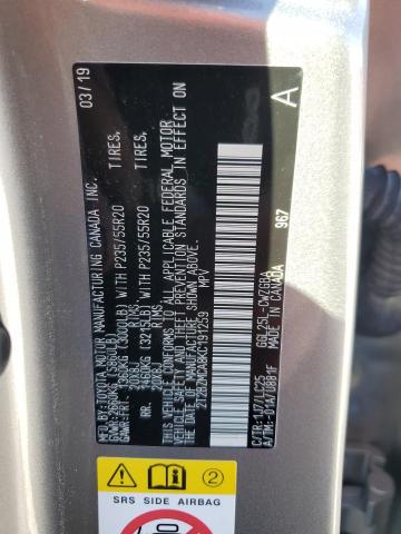 2019 LEXUS RX 350 BAS - 2T2BZMCA8KC191259